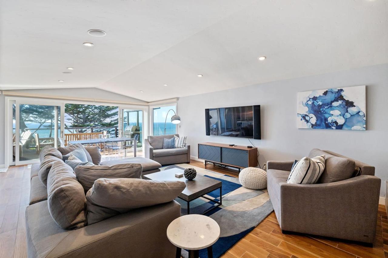 Entire Private Coastal Retreat - Spectacular Ocean Views Whot Tub Villa Montara Luaran gambar