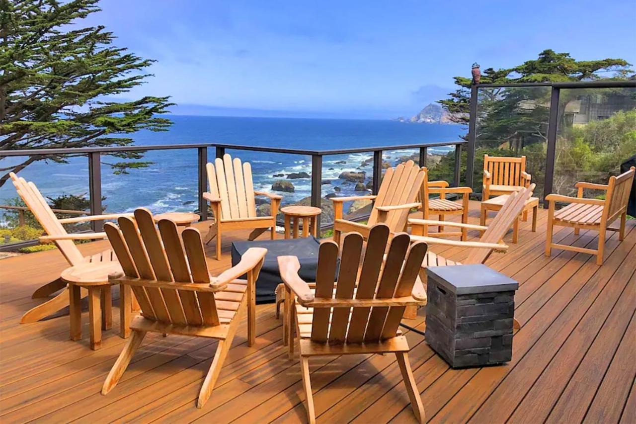 Entire Private Coastal Retreat - Spectacular Ocean Views Whot Tub Villa Montara Luaran gambar