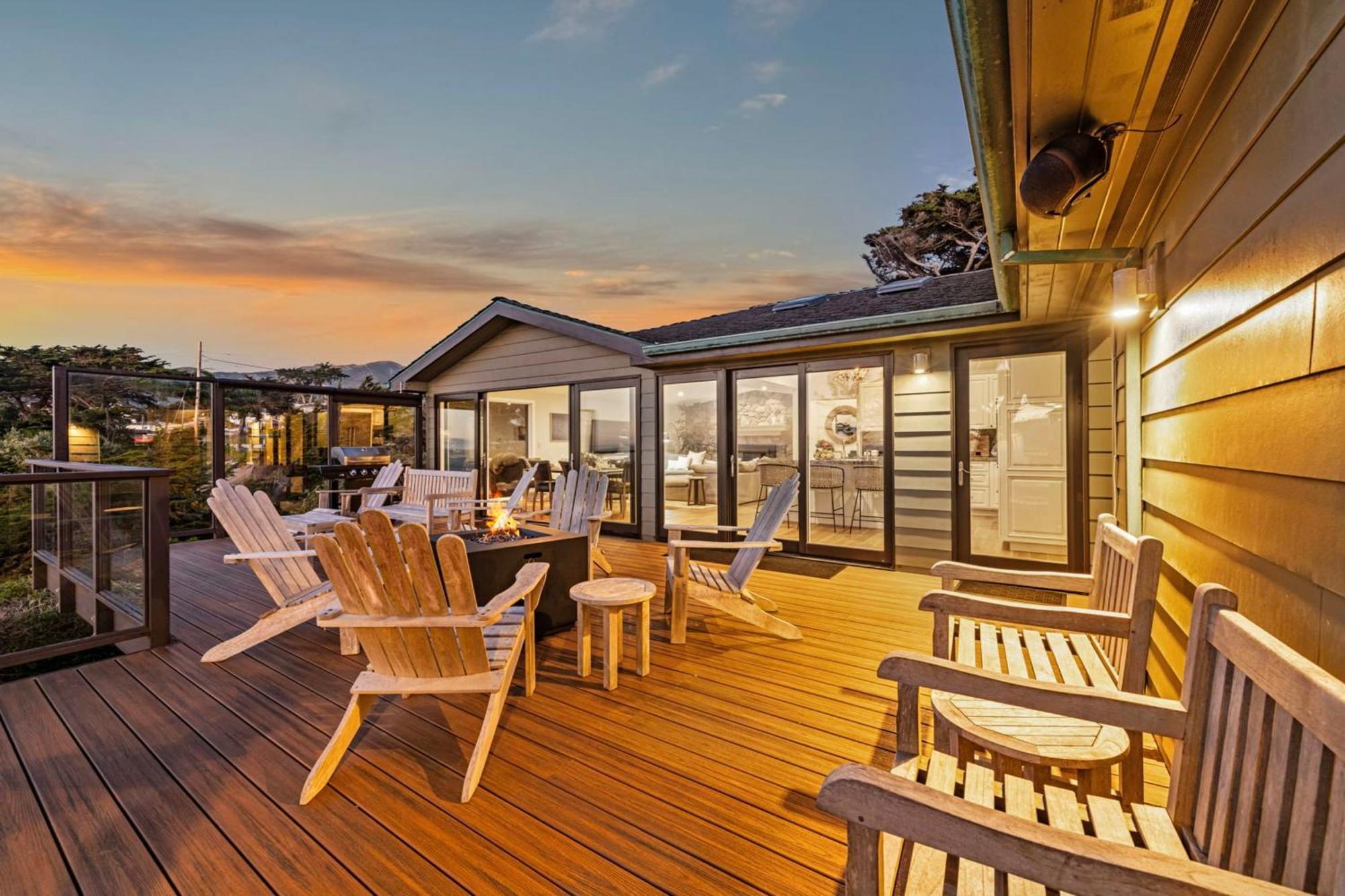 Entire Private Coastal Retreat - Spectacular Ocean Views Whot Tub Villa Montara Luaran gambar